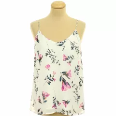 Vero Moda virágmintás fehér felső