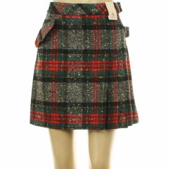 TU kockás szövetszoknya