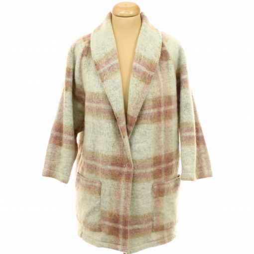River Island kockás szövetkabát