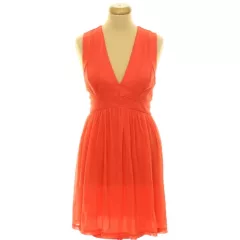 Topshop korallpiros ruha