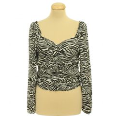 H&M mintás blúz
