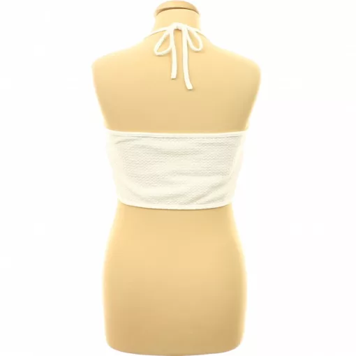 Shein fehér kötött top