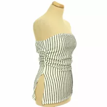 Shein csíkos top