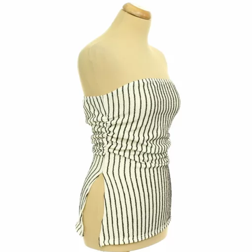 Shein csíkos top