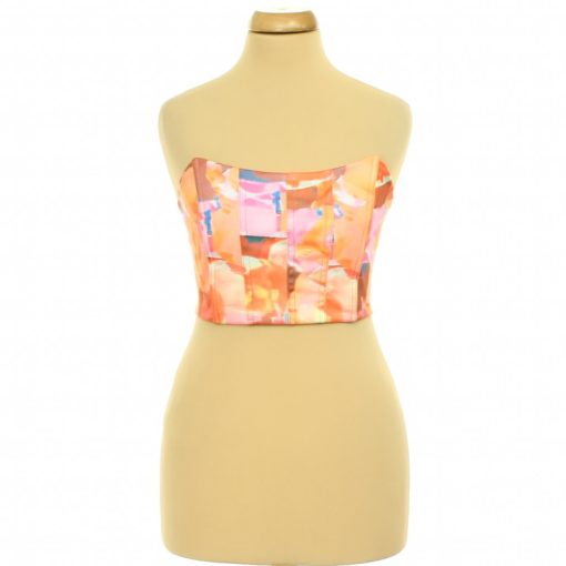 Shein merevítős top