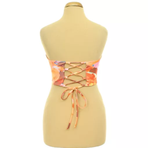 Shein merevítős top