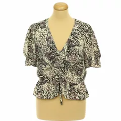 Topshop mintás blúz