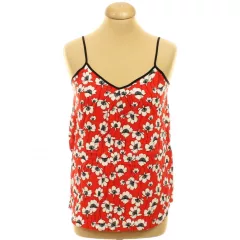 Dorothy Perkins virágmintás piros felső