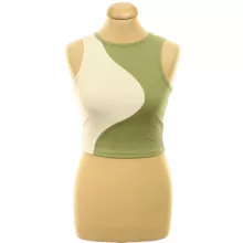Shein khakizöld top