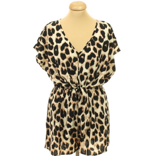 Shein leopárdmintás overál