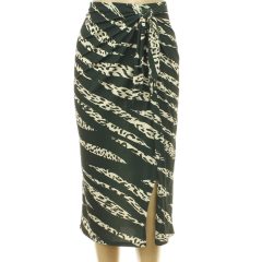 River Island mintás fekete szoknya