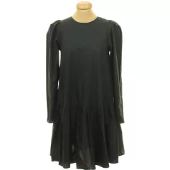 H&M fekete pamut ruha