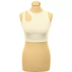 Shein bézs top