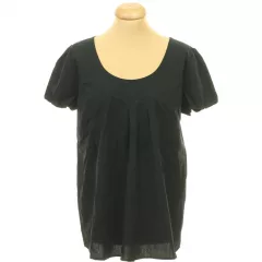 Wardrobe fekete pamut blúz