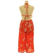 Boohoo virágmintás piros overál