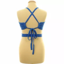 Shein kék kötött top