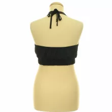 Shein hímzett fekete top