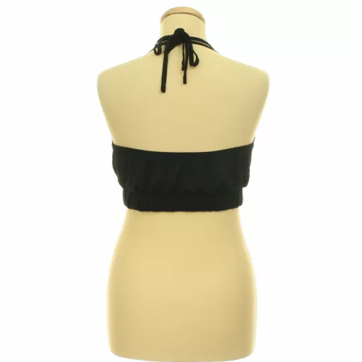 Shein hímzett fekete top