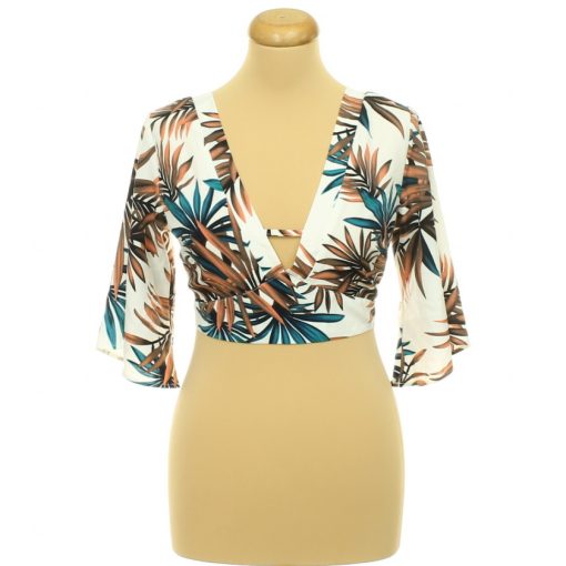 Shein mintás top