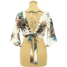 Shein mintás top