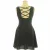 Made In Italy fekete ruha