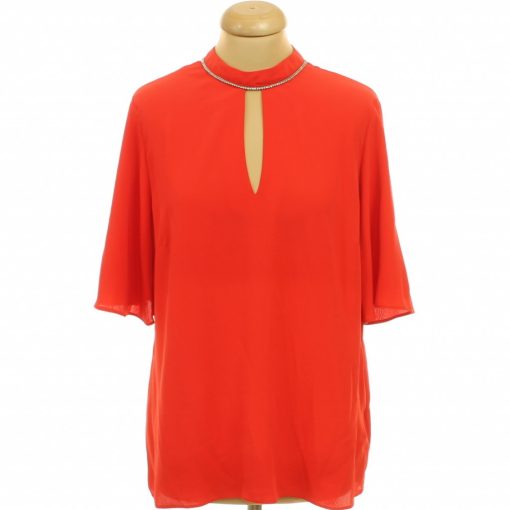 Dorothy Perkins strasszköves piros blúz