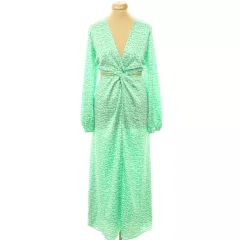 H&M mintás szatén ruha