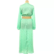 H&M mintás szatén ruha
