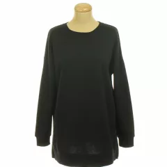 Papaya fekete oversize pulóver