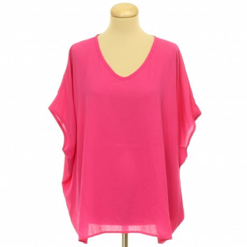 Pink lezser felső