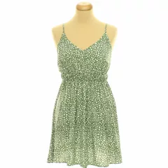 Shein mintás zöld ruha