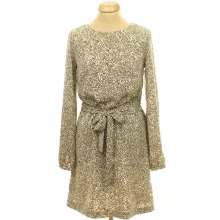 H&M mintás barna ruha