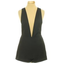 Divided fekete kantáros rövidnadrág