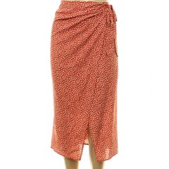 Shein átlapolt virágmintás szoknya