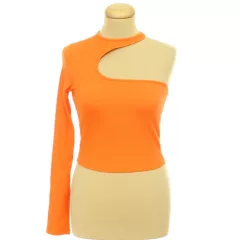 Bershka narancssárga top