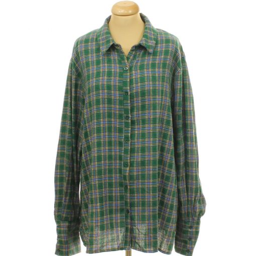 Pretty Little Thing kockás oversize flanel ing