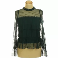 River Island zöld necc felső
