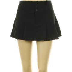 Divided fekete miniszoknya