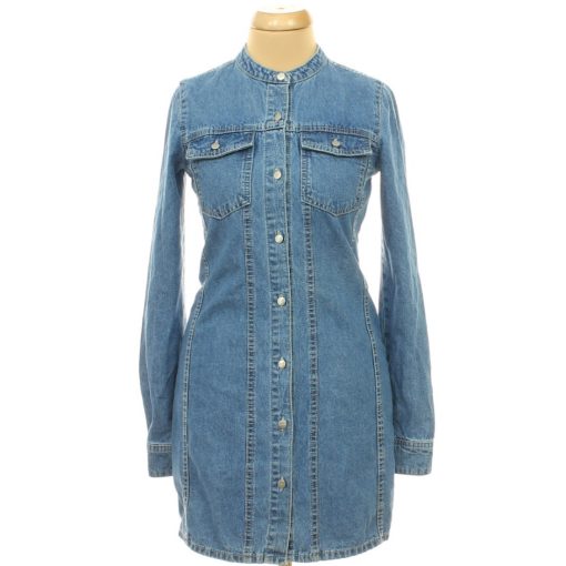 Pull&Bear kék farmer ruha