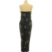 River Island virágmintás fekete overál