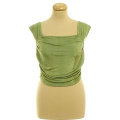 Shein ráncolt zöld top