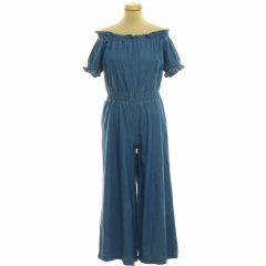 Rainbow kék farmerhatású overál