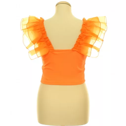 Shein narancssárga top