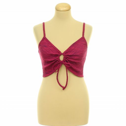 H&M melírozott pink top
