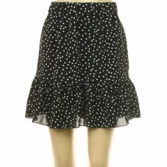 Pretty Little Thing pöttyös fekete szoknya