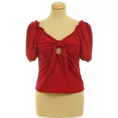 Shein piros felső