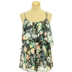 River Island virágmintás szatén felső