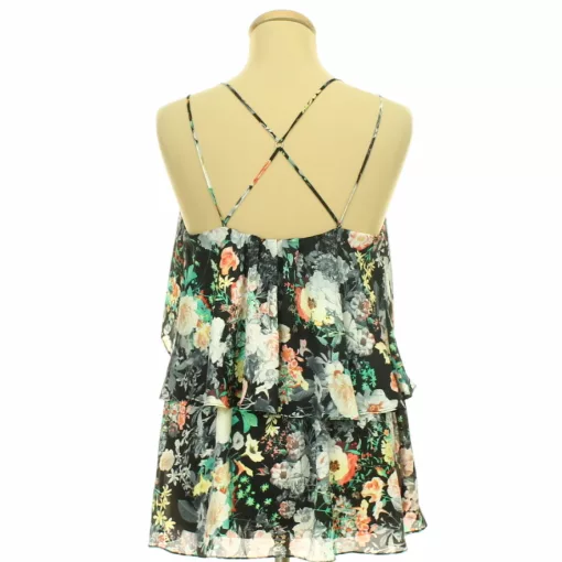 River Island virágmintás szatén felső