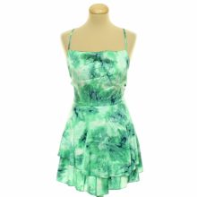 Quiz mintás szatén overál