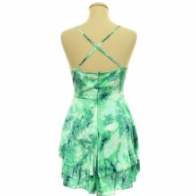 Quiz mintás szatén overál